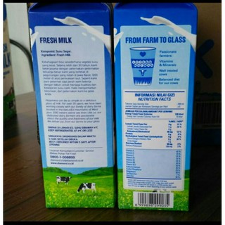 Jual Susu Fresh Milk Diamond Pasteurisasi 946 Ml Shopee Indonesia