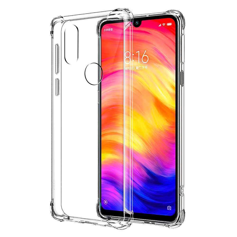 Soft Case Silikon TPU Bening Shockproof untuk Xiaomi Redmi Note 7 / Note 7 Pro