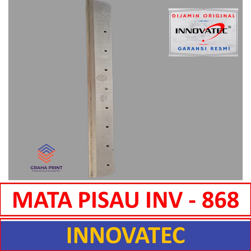 

Mata Pisau Mesin Potong Kertas 868 INNOVATEC Pisau Pemotong Kertas 868