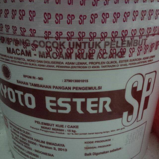 

cake emulsifier/bahan kue/pengembang/Ryoto Sp/Tbm/ovalet