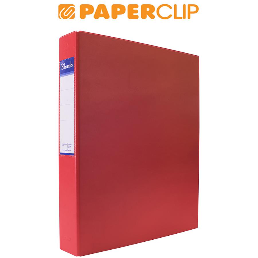 

RING BINDER BAMBI 2022 FOLIO 2R 09 RED