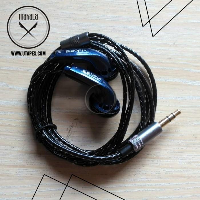 Diy Earbud Vido Recable Silver Coated Copper Cable (Non-Mic)