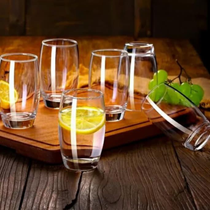 1 SET 6 PCS GELAS LUMINARC SALTO 350ML/GELAS JUS/GELAS KACA/LUMINARC