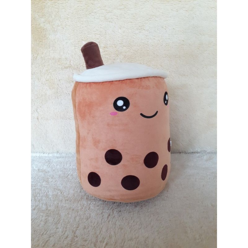 Boneka Boba Milk,Bantal Gentong Boba Milk ukuran (28cm)