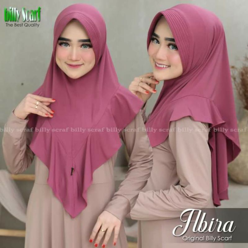 Jilbab Bergo Abira Original Billy Scraft