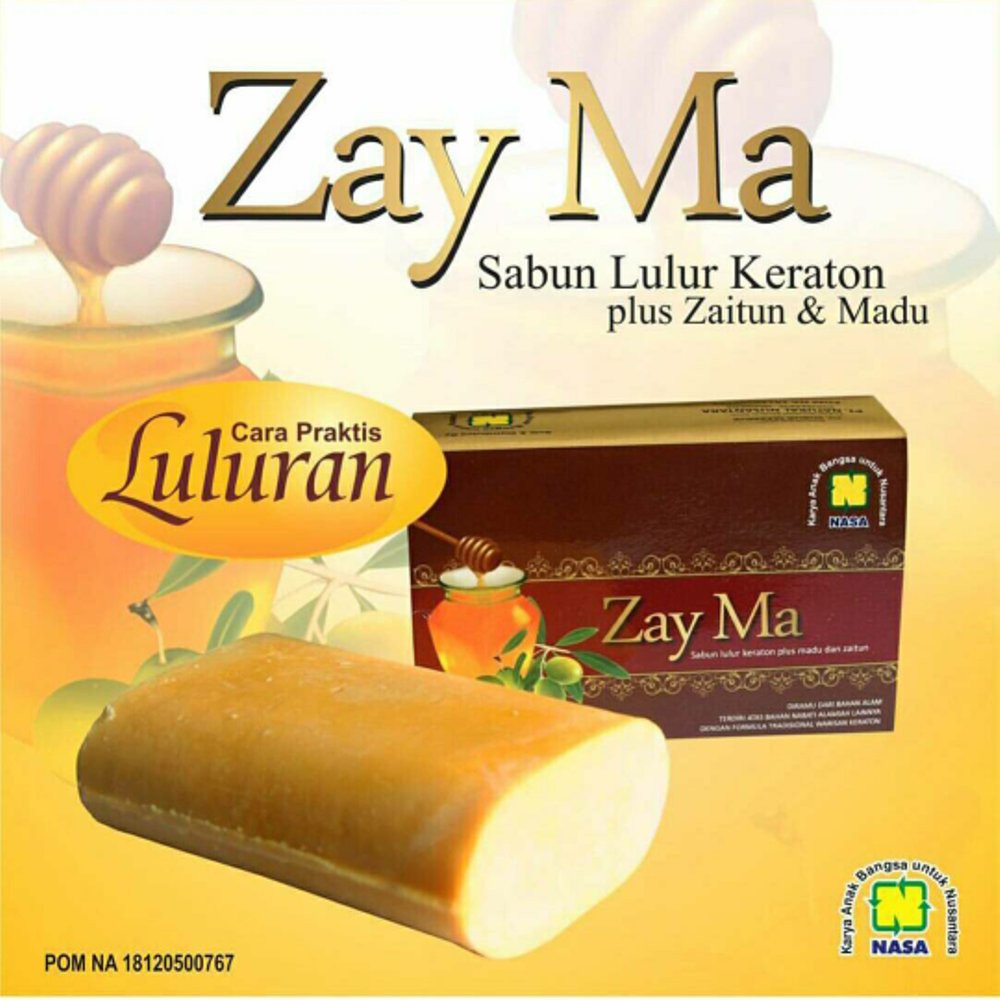 Zayma Nasa - Zayma Madu - sabun lulur zaitun dan madu