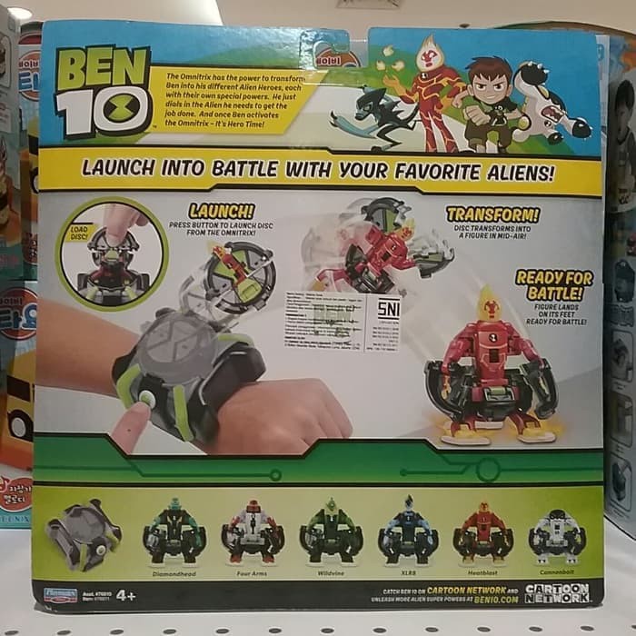 Jual FIGURE SET 2019 BEN 10 ENHANCED OMNI LAUNCH BATTLE FIGURES MEGA ...