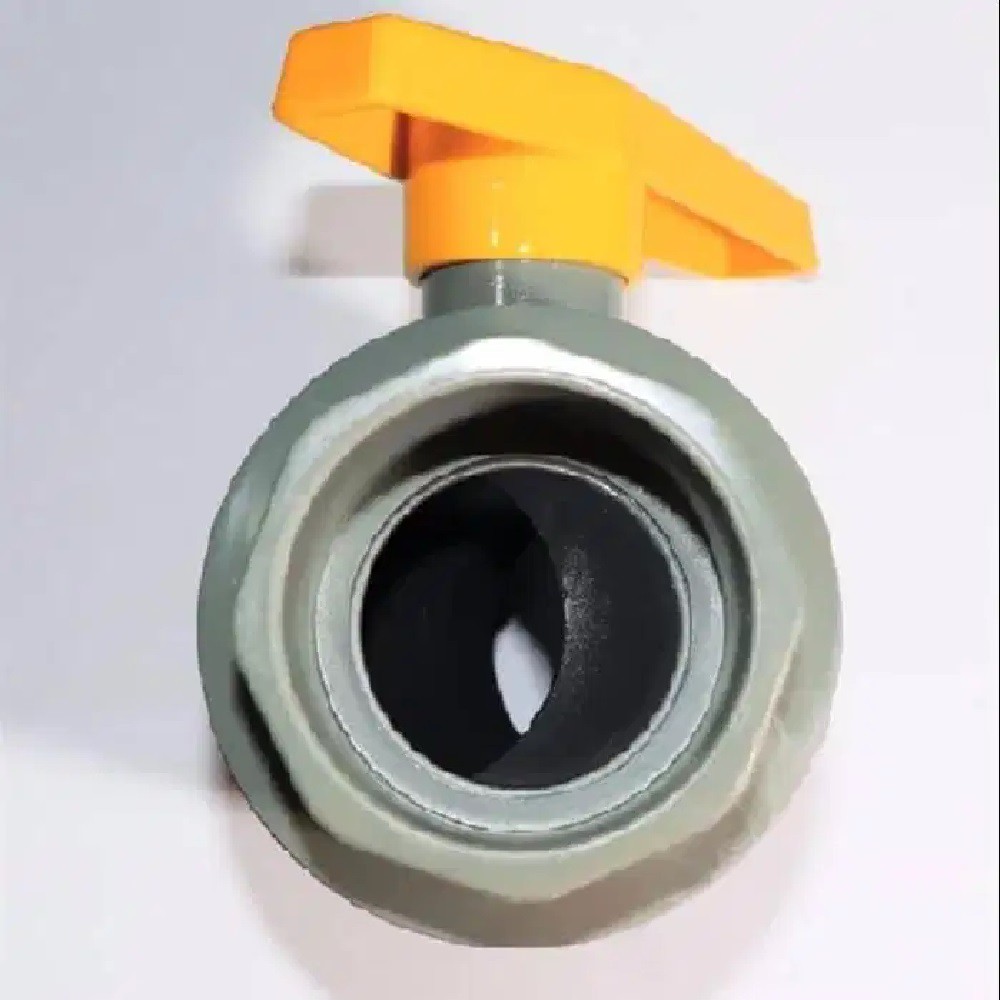 ONDA PVCBV 1/2&quot; 3/4&quot; Valve Katup Keran / Stop Kran PVC Polos