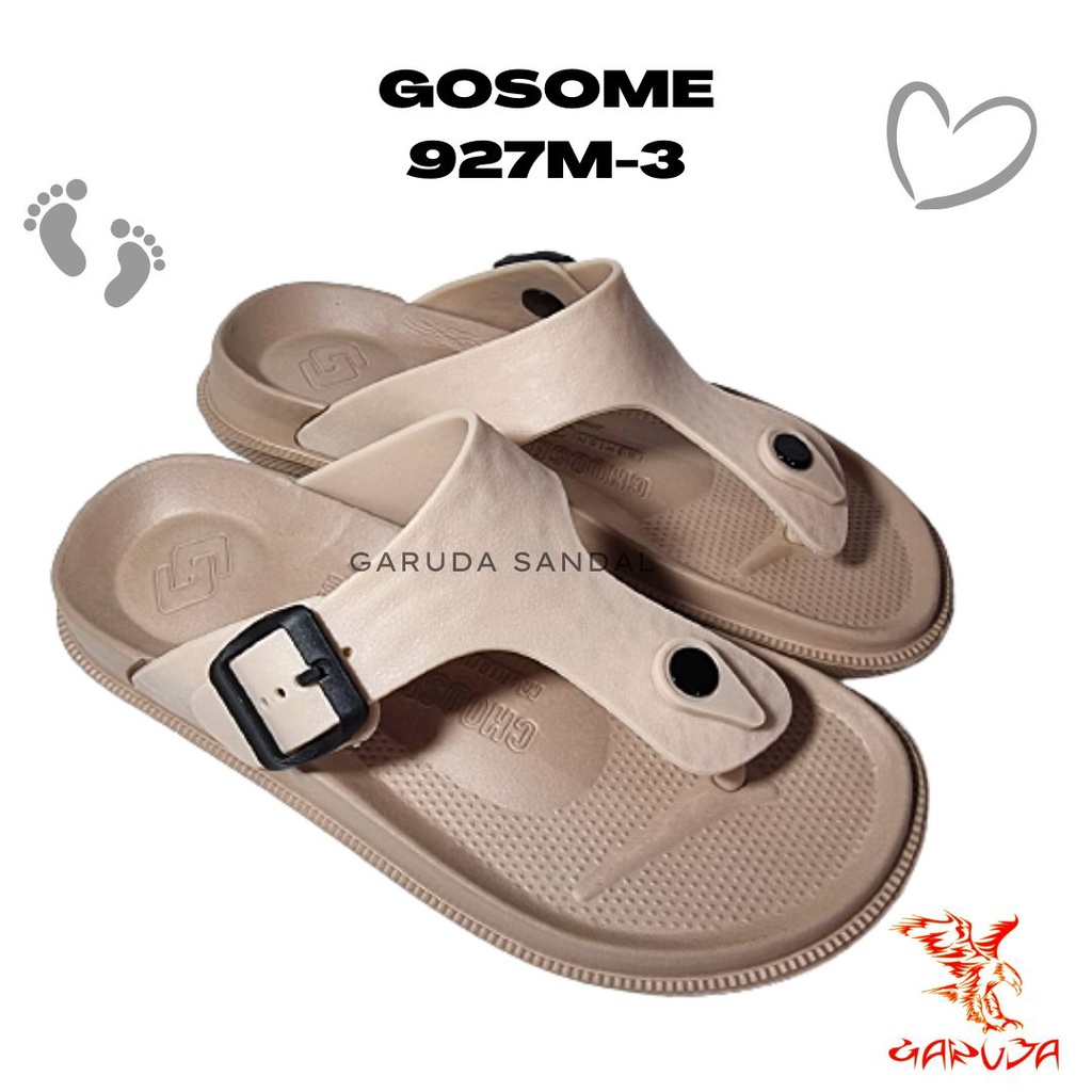 Sandal Wanita GOSOME 927M3 japit keren ringan ala Birken