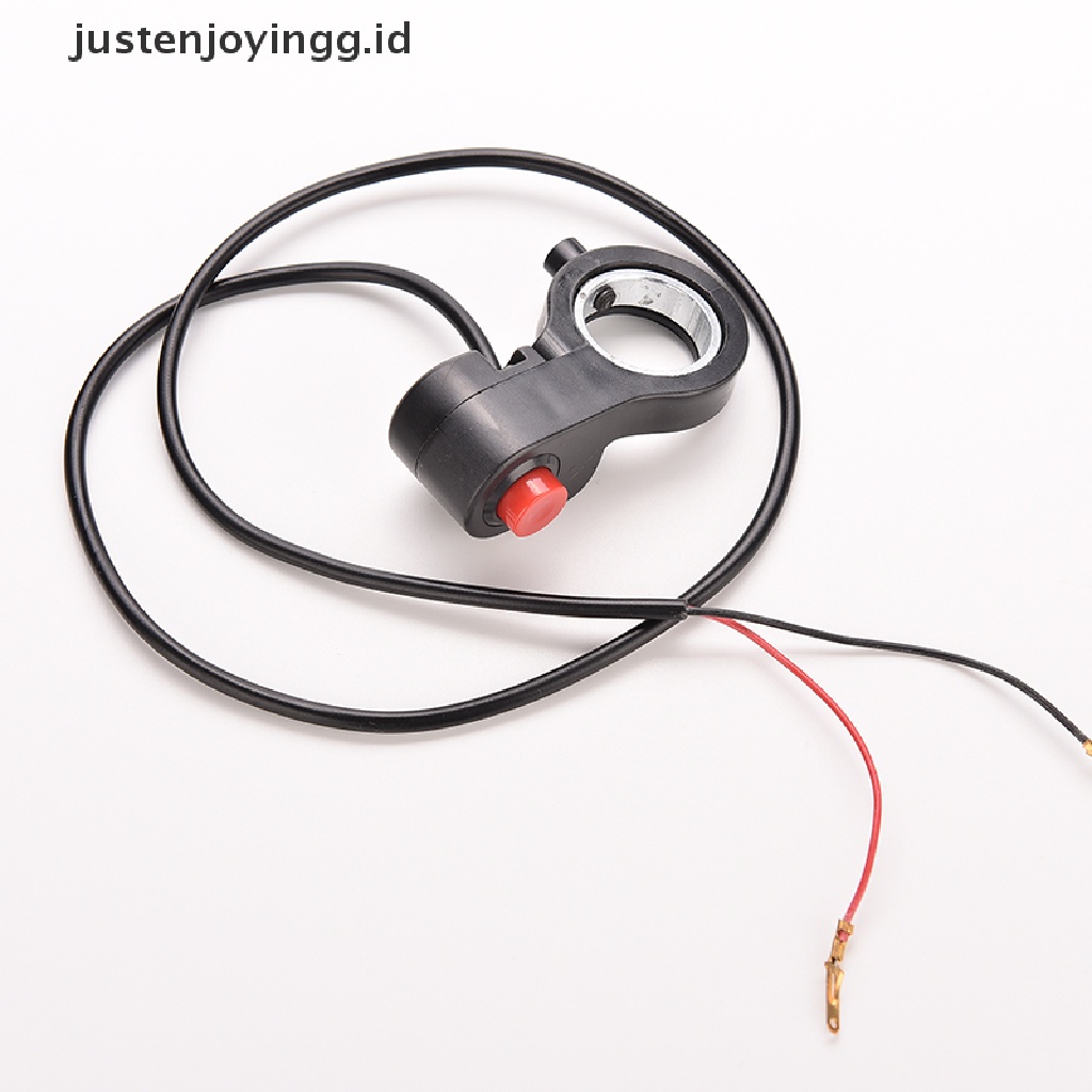 // justenjoyingg.id // 7/8&quot; Motorcycle Handlebar ATV SUV Bike Horn Starter Kill Switch On Off Button ~