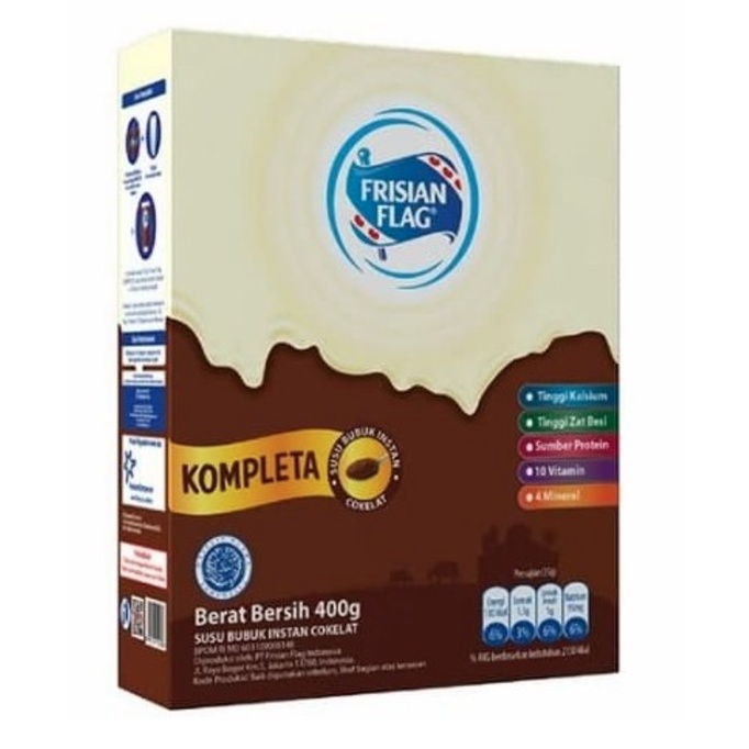 

Frisian Flag Kompleta Coklat 400 gram