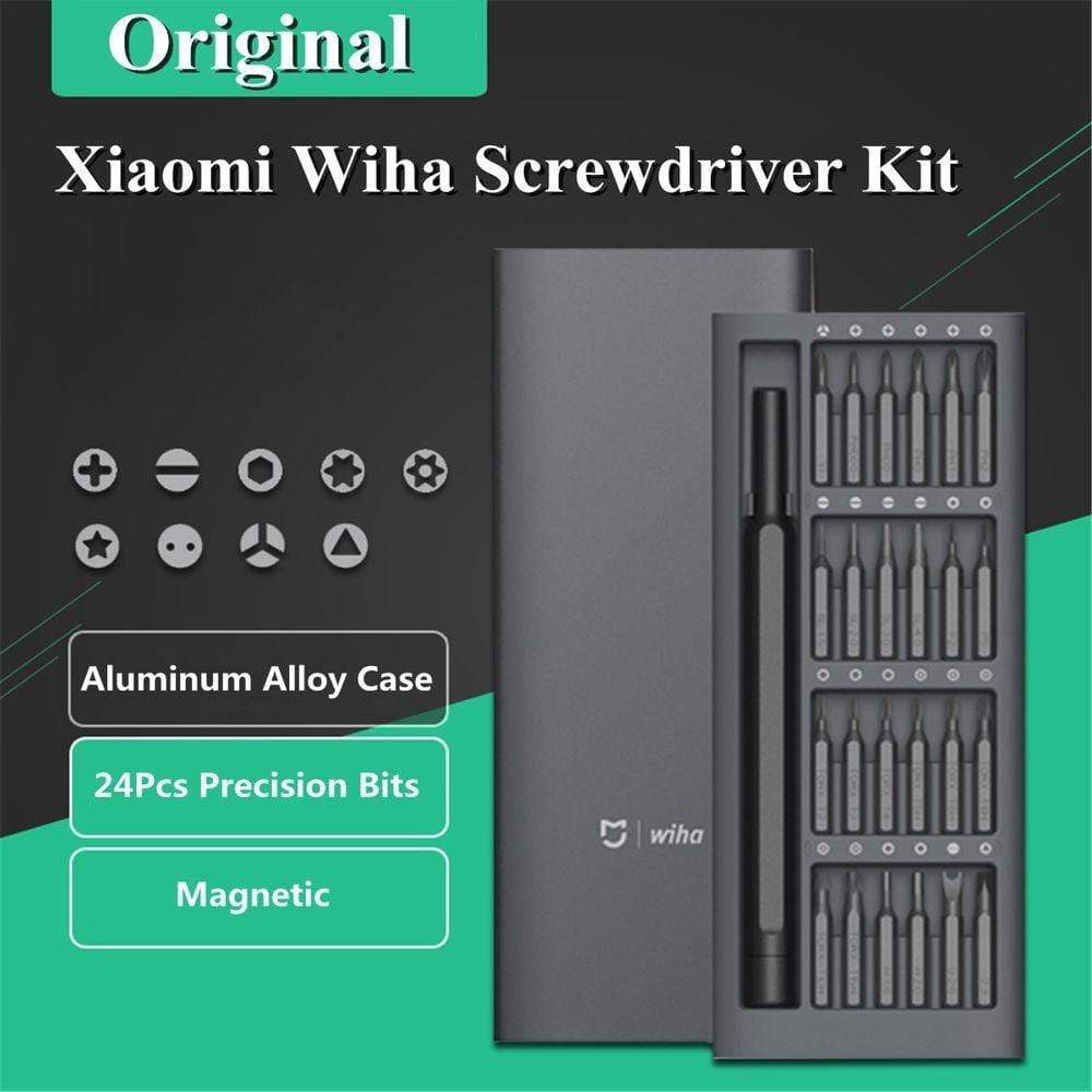 Xiaomi Mijia Wiha Magnetic Screwdriver Obeng Set Premium Kit 24 In 1
