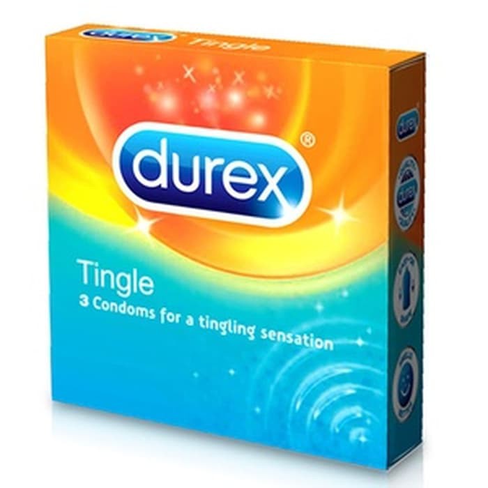 kondom durex tingle isi 3 buah kontrasepsi KB kesehatan pria wanita