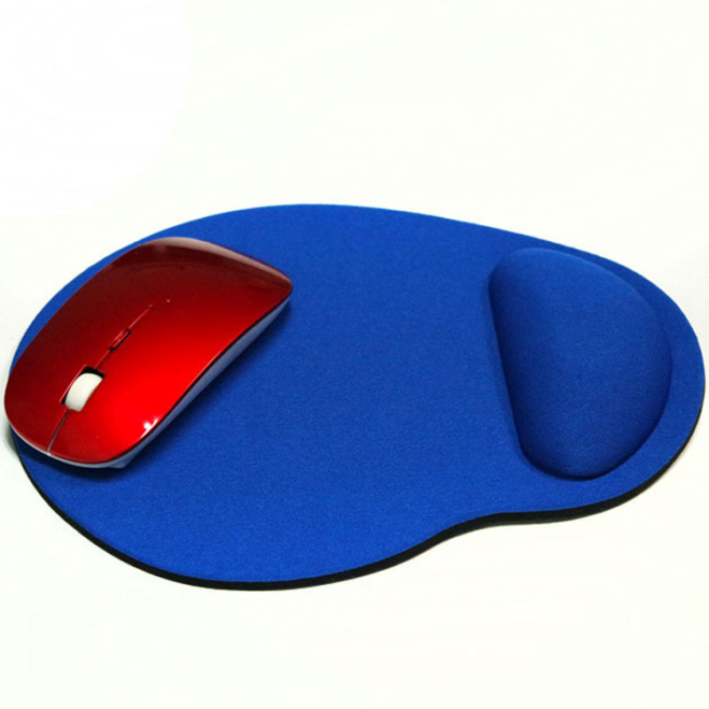 Mouse Pad Dengan Bantalan Pergelangan Tangan Aneka Warna Untuk Komputer