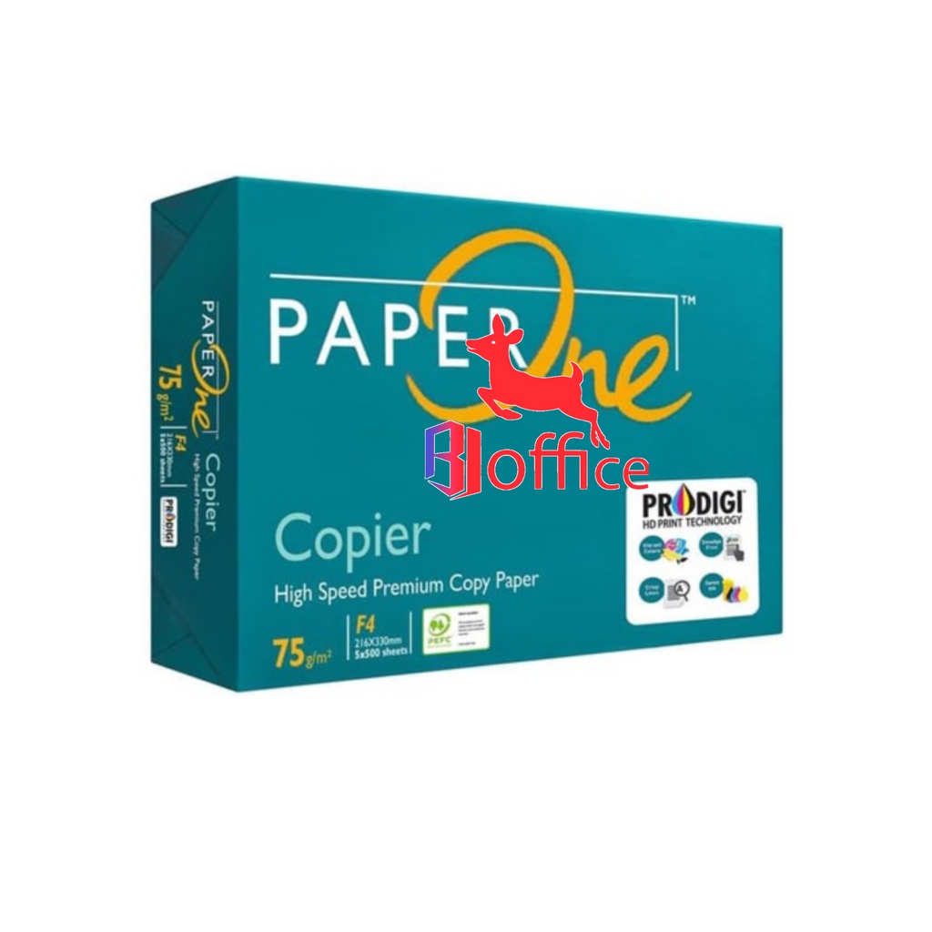 

Paper One Kertas HVS F4 75 Gram
