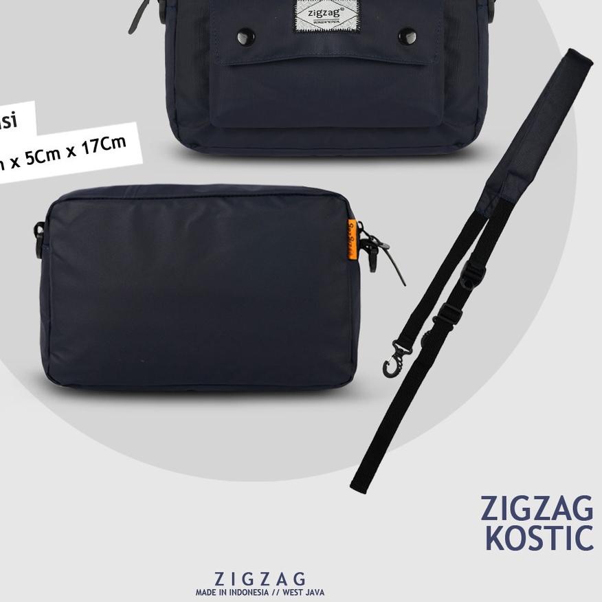 ZIGZAG Costic Tas Selempang Pria / Tas Selempang Pria / Tas Premium
