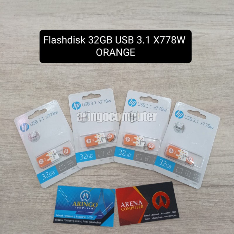 Flashdisk HP 32GB USB 3.1 X778W ORANGE