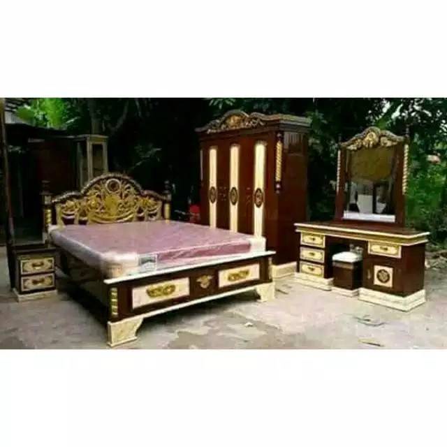 set tempat tidur tiara,top,mebel jepara,furniture