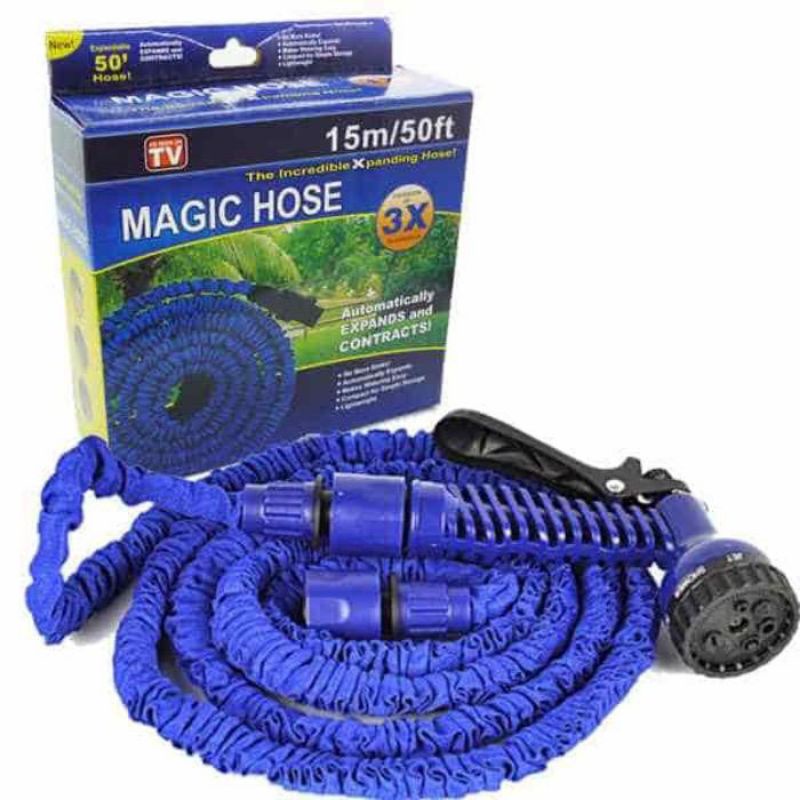 MAGIC HOSE 15 METER / MAGIC HOUSE SELANG AIR TAMAN / SELANG AIR CUCI MOTOR MOBIL