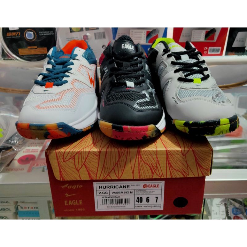 Sepatu Badminton Eagle Hurricane series