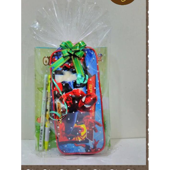 

✱ Paket Alat Tulis Tempat Pensil Kain Pen Hapus (Souvenir Ultah) ✬
