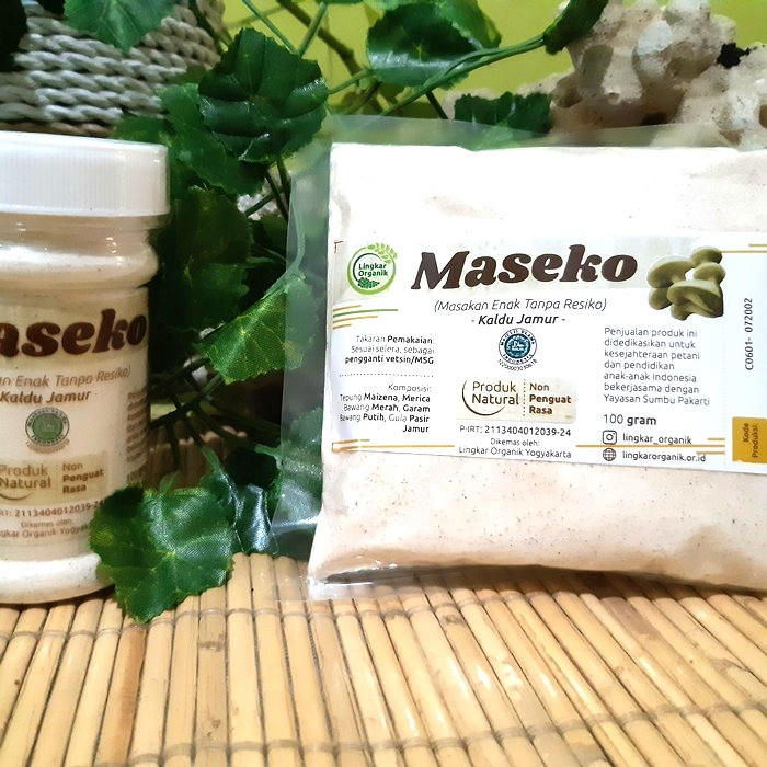 

maseko kaldu jamur organik 100gr - Refill 100 Gram
