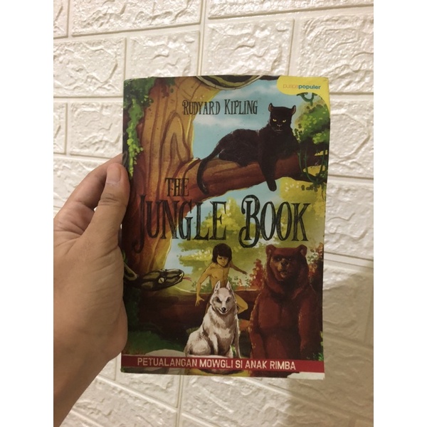 [Original] preloved buku The Jungle Book karya Rudyard Kipling