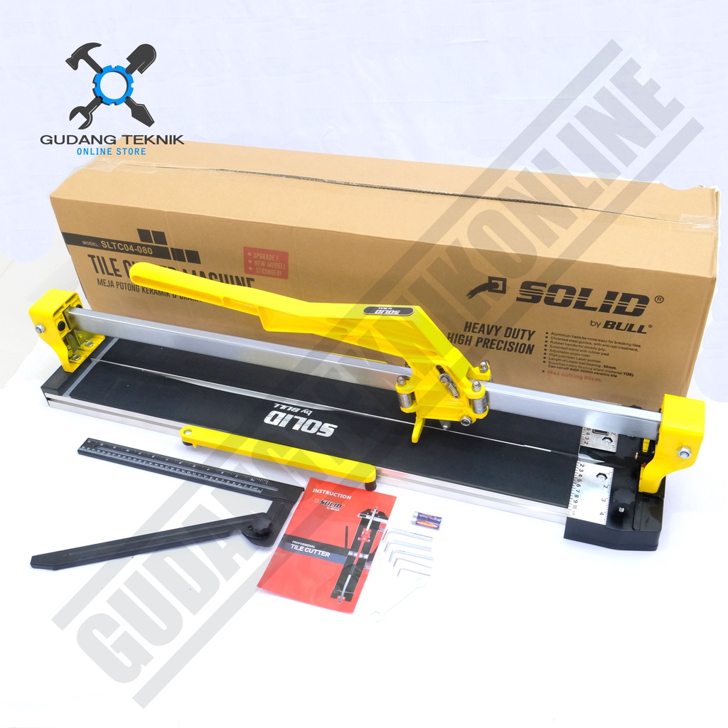 Alat Potong Keramik Granit 32&quot; 800mm SOLID / Manual Granite Tile Cutter 80cm SOLID