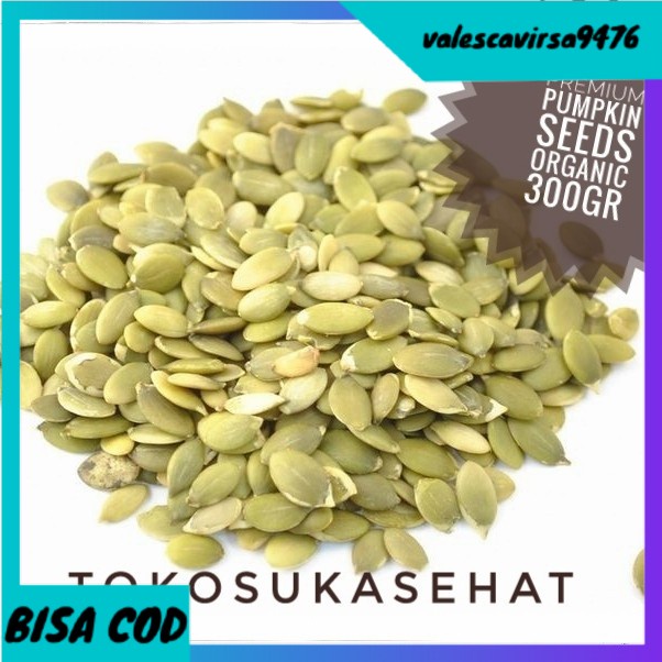 

⭐BISA COD⭐ Pumpkin Seeds Organic -300gram / Biji Labu - Raw