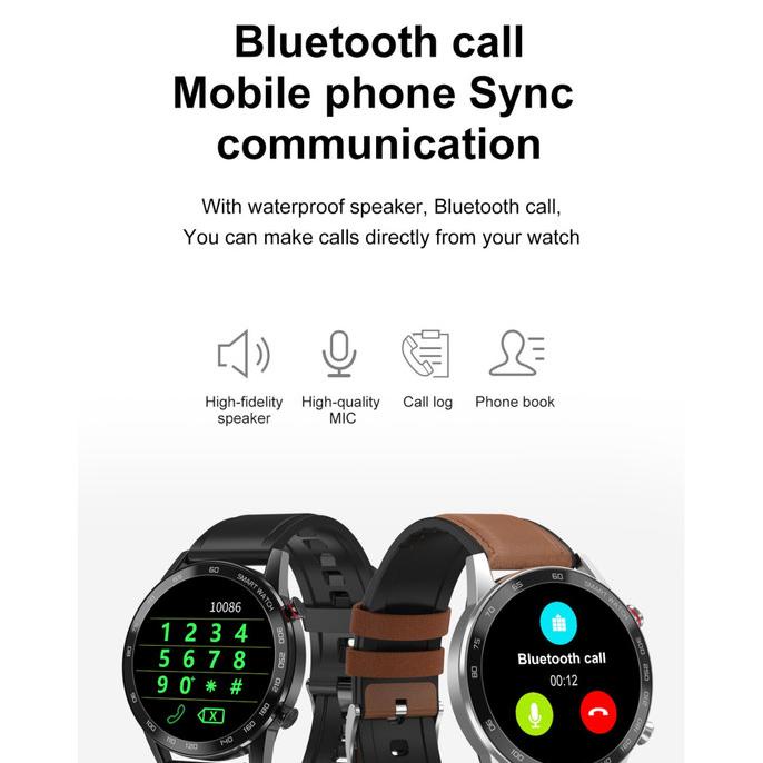 DT NO.1 DT95 SMARTWATCH BLUETOOTH CALL SPORT HEART ALT MICROWEAR L13