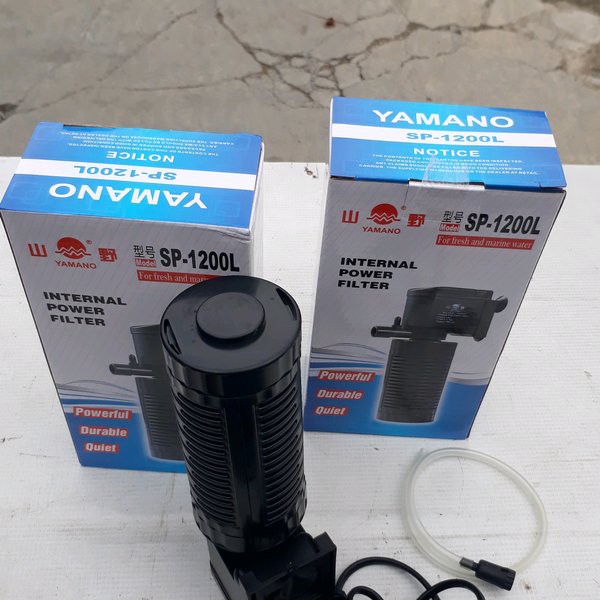 Filter Internal Aquarium Yamano SP-1200L SP1200L Pompa Air Power Head