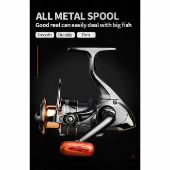 GULUNGAN PANCING SPINNING HM SERIES 8KG 5.2:1 GEAR RATIO