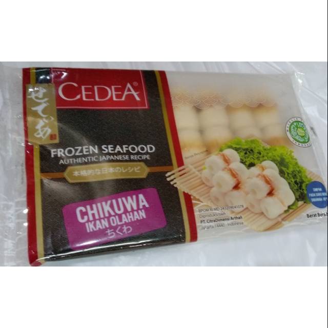 

Chikuwa cedea 250 gram (go send dan grab only)