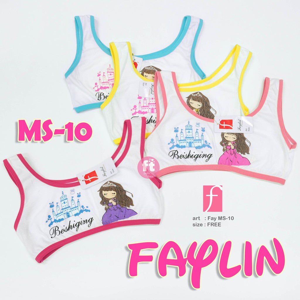 FAYLIN | 100% COTTON Miniset Anak Cewek / MINISET TALI BESAR / COMBI KARAKTER