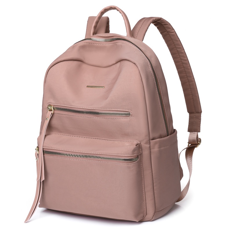 TAS RANSEL WANITA KOREA ANTI AIR PREMIUM PINK SAHAYA TA481P3 BACKPACK IMPORT BESAR CEWEK GENDONG PUNGGUNG SEKOLAH KULIAH KERJA BATAM REMAJA KEKINIAN