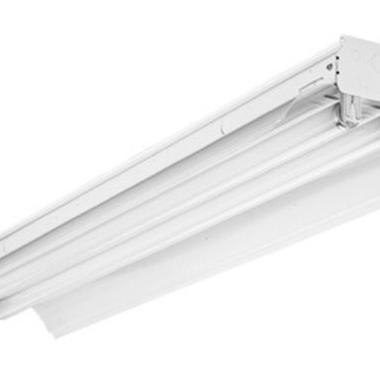 Kap Lampu housing TKO TL T8 + kaki + kabel + Lampu 2x18 / 2x8 LED - Philips Led