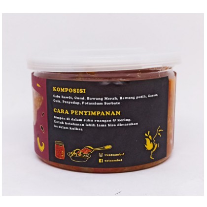 

SAMBELCUMICIAMIKEATSAMBELKEMASAN200GRAMSAMBALsuper pedasinstanulegoriginalhigenismurahenakcemilan