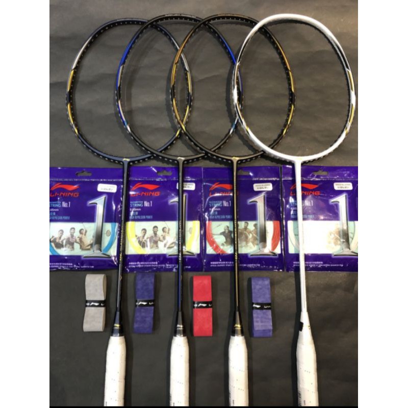 Raket badminton lining windstrom 78+ original