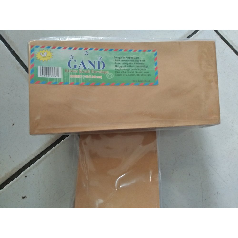 

Jual Amplop Coklat Super Kabinet Polos Limited