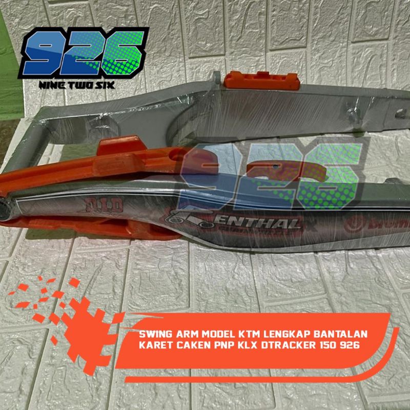SWING ARM KLX CRF & WR MODEL KTM LISLAH LENGKAP BANTALAN PROCAKEN SWING ARM KTM LISLAS PANJANG 66 NI