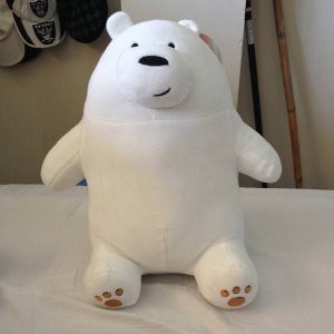 Boneka Bare Bear ORI MINISO Boneka Polar Boneka Beruang Boneka Kucing Berkualitas