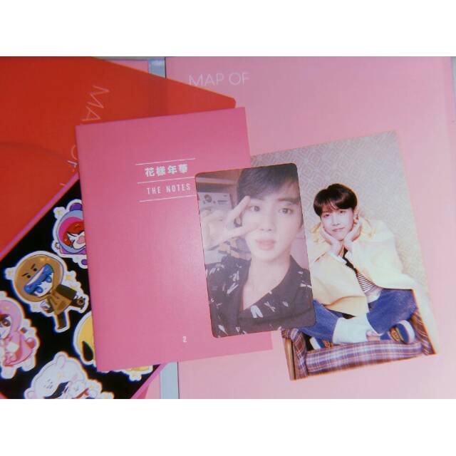 [OFFICIAL PC/OFFICIAL PHOTOCARD] PC POSTCARD JIN JHOPE BTS ALBUM MAP OF THE SOUL PERSONA VER 2