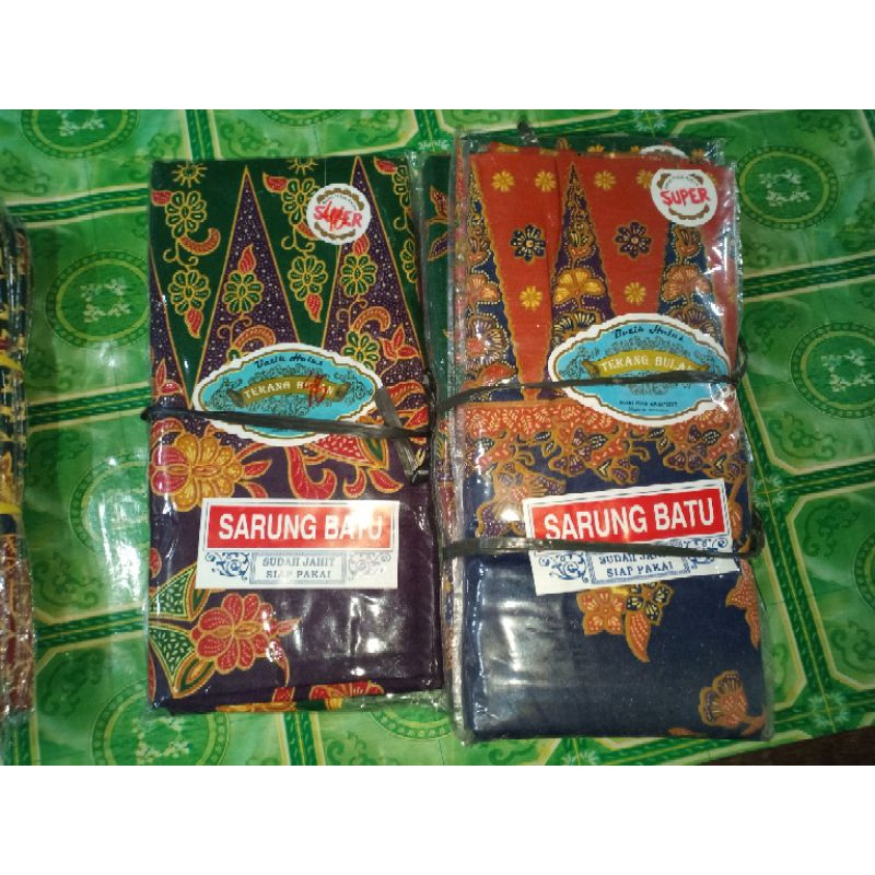 SARUNG BATU KAIN JARIK SARUNG KURUNG SUDAH DIJAHIT TAPIH BELURUNG TAPIH KURUNG