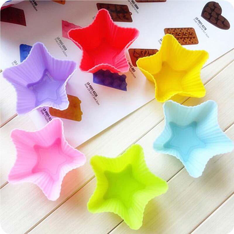 READY BANDUNGCetakan Muffin berbagai motif Kue Cup Cake Silicone Tahan Panas Cetakan Silicone Cake Pudding Agar-Agar Cup Cake Serbaguna Cetakan Cupcake / Cetakan Muffin / Cetakan Jelly Silikon Muffin Cupcake Baking Molds Silicone Cake