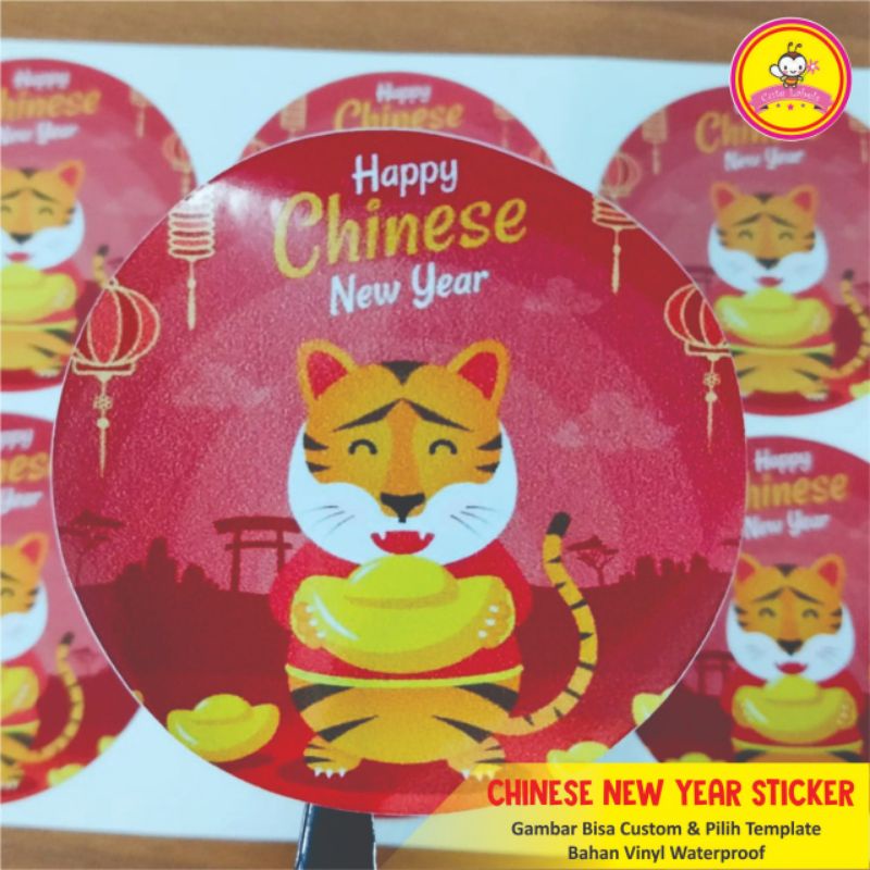

Stiker Imlek / Chinese New Year 2022 CNS 70
