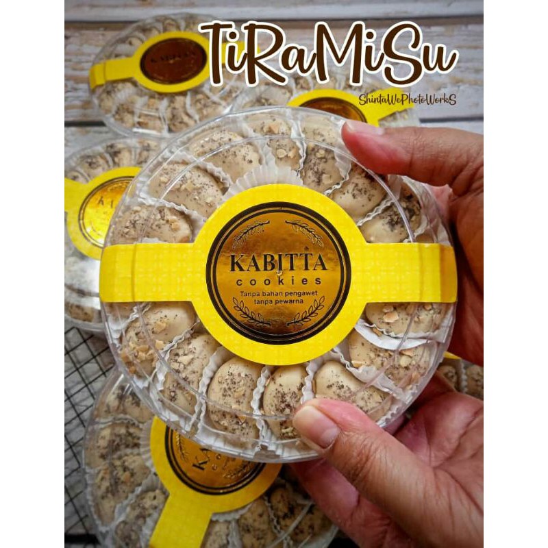 

KUKER HOME MADE KABITTA COOKIES TIRAMISU PREMIUM KEMASAN 500gr