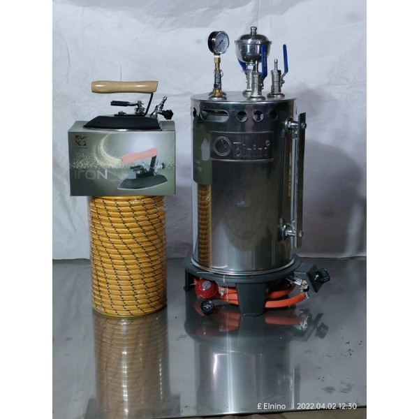 Perlengkapan laundry Boiler Setrika Uap 12liter 1Setrika Komplit