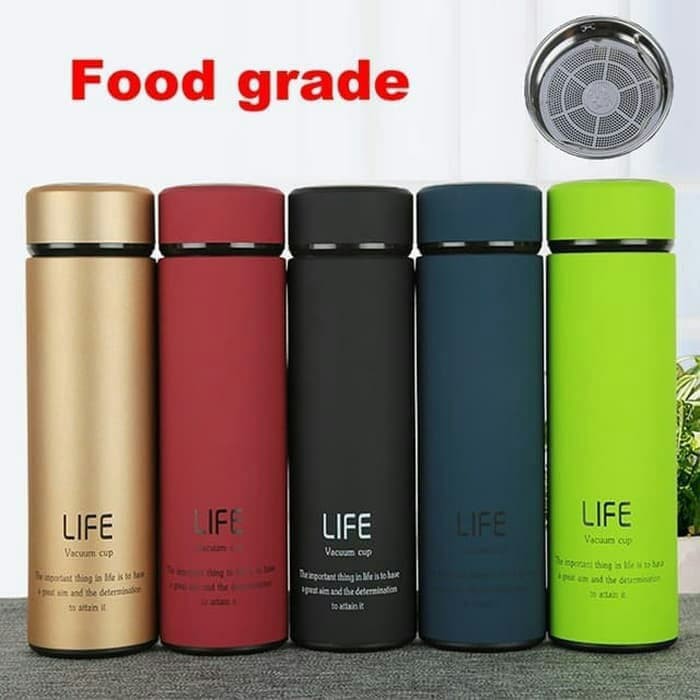 Mikusoo Termos LIFE ORIGINAL Tahan Panas  Vacuum Flask Trendy 500 ML