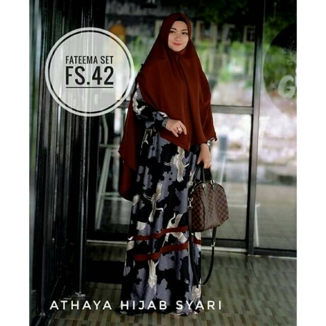 Gamis set ori by athaya hijab