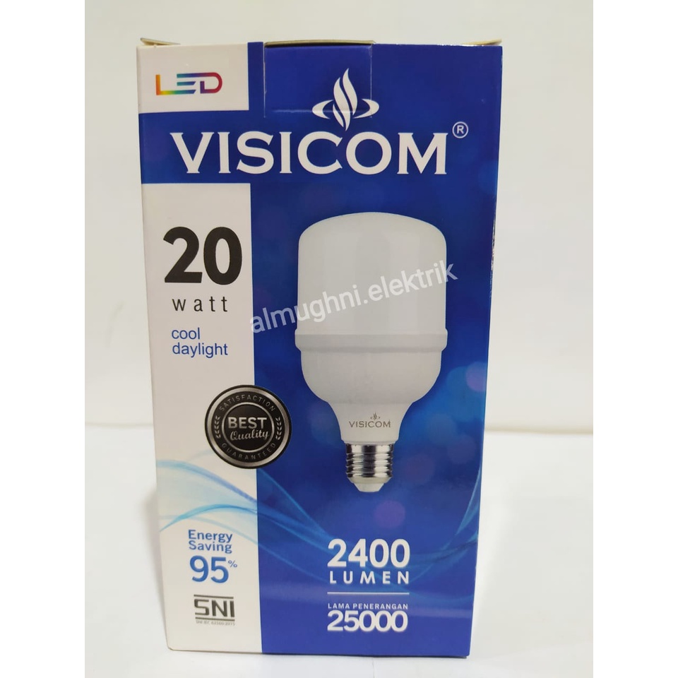 LAMPU LED VISICOM 20 W /LED HEMAT ENERGI 20 W / led visicom 20 watt